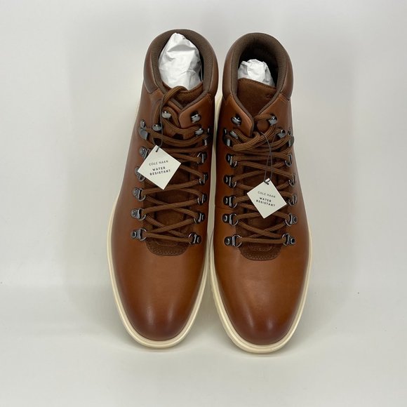 Cole Haan Brown Leather Boots - Picture 3 of 11